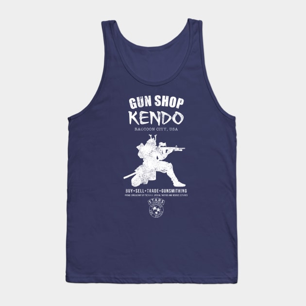 Kendo Gun Shop Tank Top by CCDesign